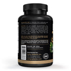 Suggested use, caution and company details on the 60 capsule bottle of GrayLocke