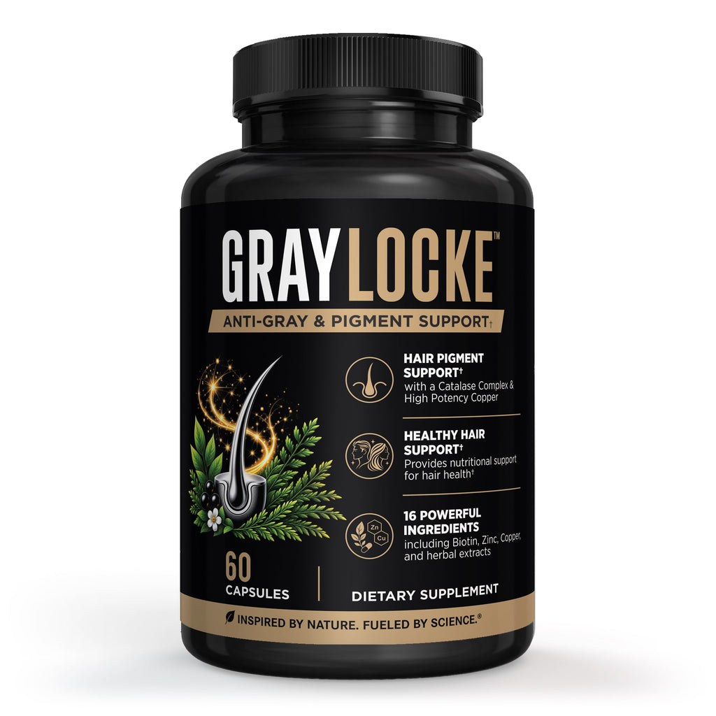 GrayLocke Anti-Gray & Pigment Support, 60 capsule bottle